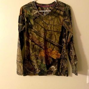 Mossy Oak Cameo small long sleeve